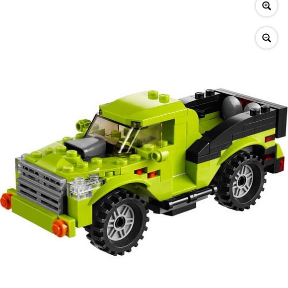LEGO Creator 31007 Power Mech NEW! 3-in-1 Helicopter Pickup Truck Lime Green - Picture 7 of 10
